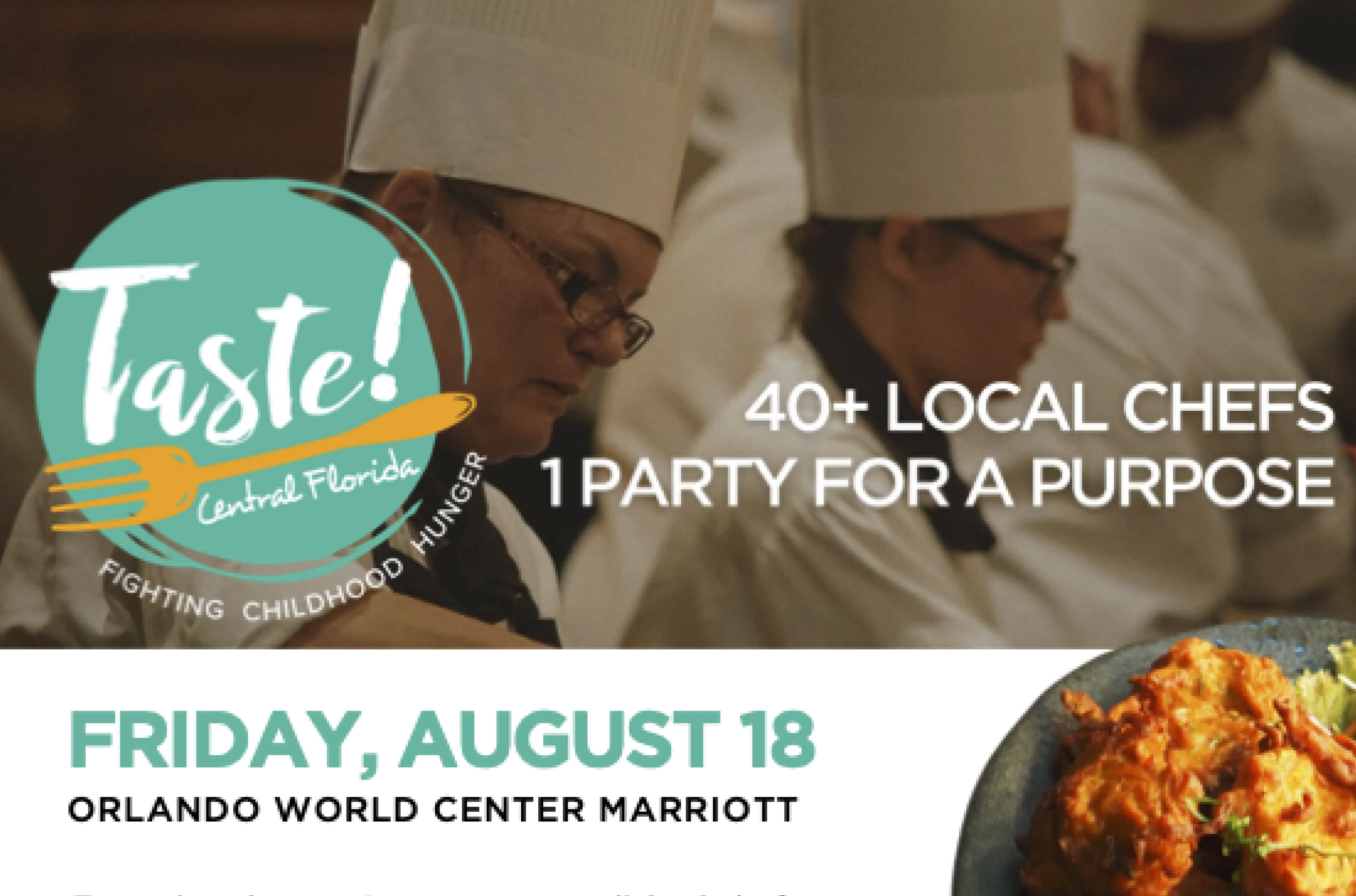 Join Us in Supporting Taste Central Florida: Fighting Childhood Hunger